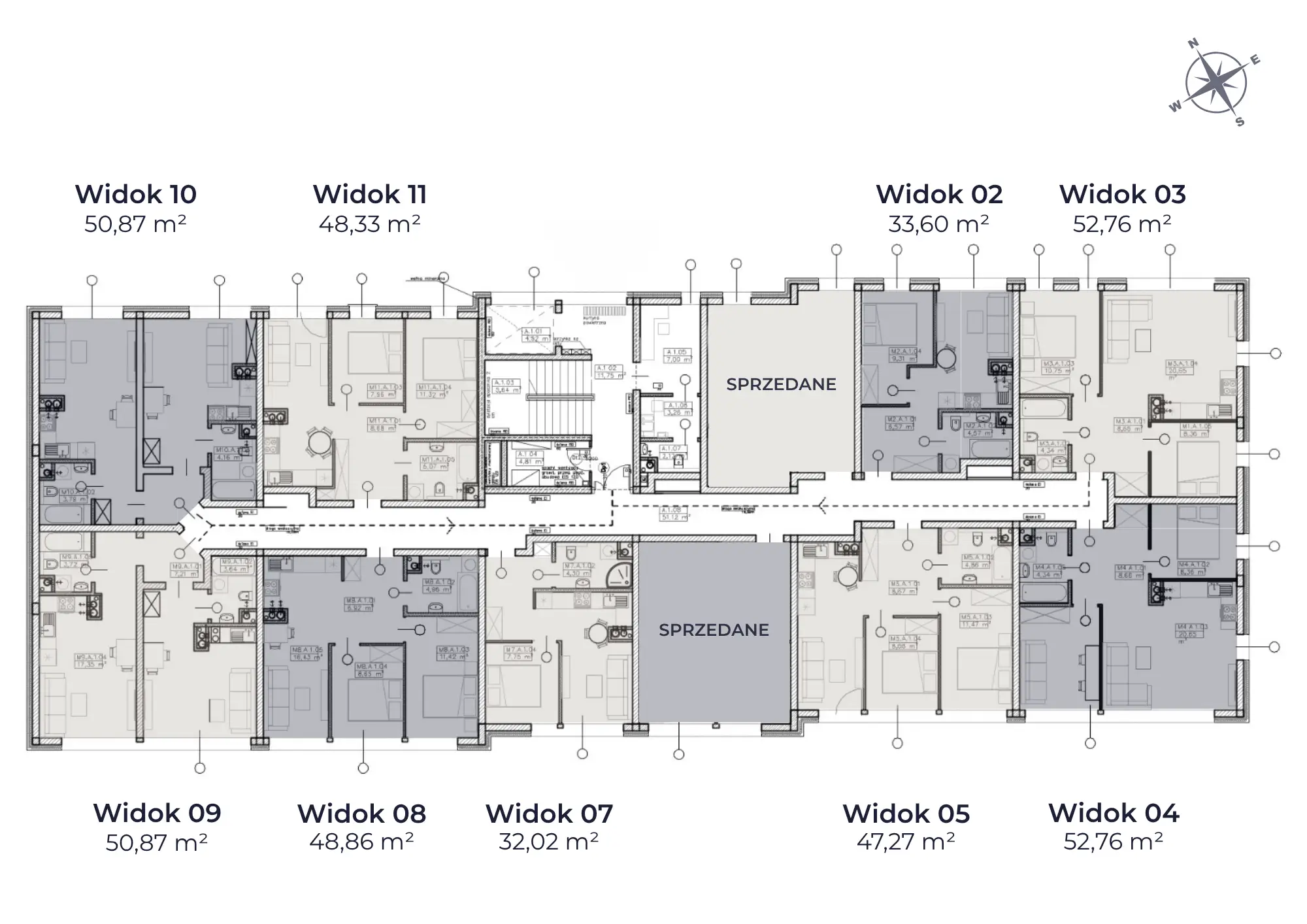 Rzut parteru — Apartamenty Vistula
